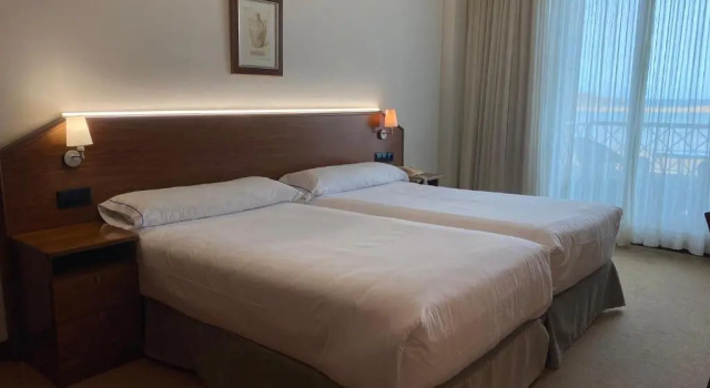 Двухместный номер с видом на море Hotel Milagros Golf