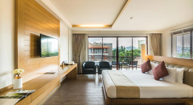Номер Deluxe с видом на бассейн Ayrest Hua Hin Hotel