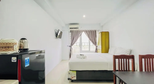 Functional And Cozy Studio At Skyview Medan Apartment