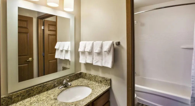 Люкс с 2 комнатами с частичным видом TownePlace Suites Detroit Sterling Heights