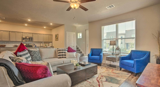 Апартаменты College Station Townhome w/ Furnished Patio!