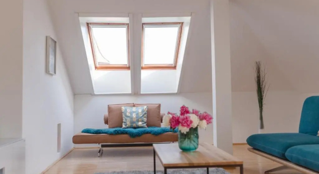 Апартаменты c 1 комнатой Moderne Dachgeschosswohnung zentral by Seebnb