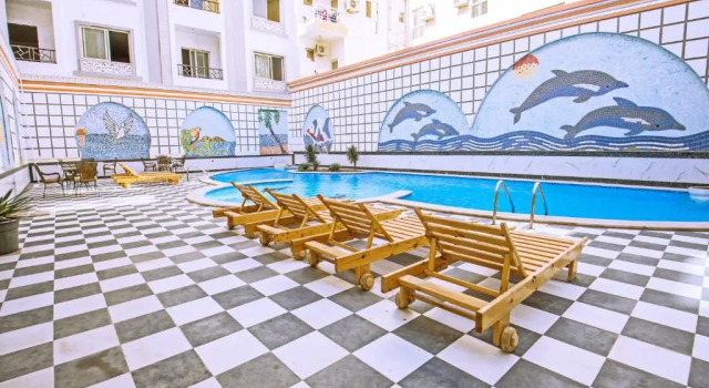 Rare New Marina Hotspot With Pool & Fast Free WIFI - Western Standards - Sheraton Plaza 415, Prenota Hotel Hurghada Mar Rosso