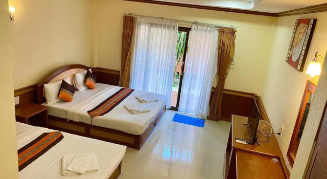 Семейный номер Standard с видом на сад Kaibae Hut Resort