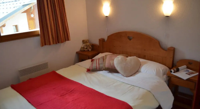 Кровать в общем номере Vacancéole - Résidence Les Chalets de la Ramoure
