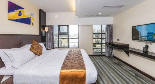 Двухместный люкс Дуплекс Huafei Haojiang Hotel