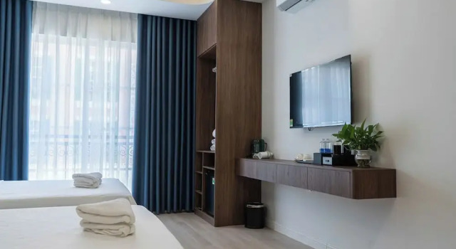 Семейный номер Standard с частичным видом на океан Tiamo Hotel