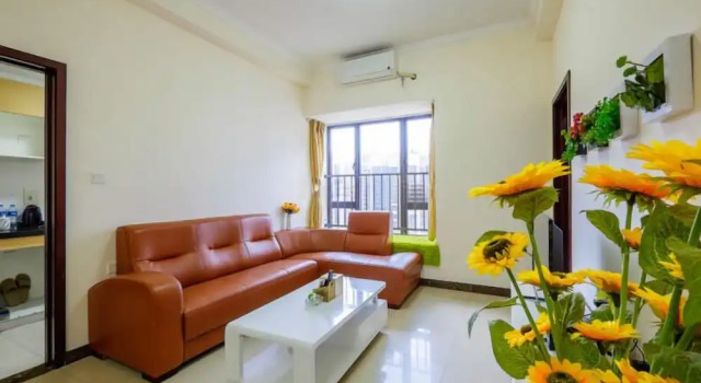 Апартаменты с 2 комнатами Guangzhou Mimi Apartment