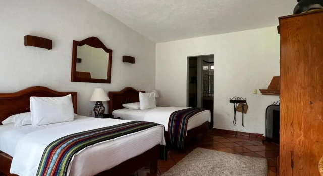 Четырёхместный номер Standard Casa Bugambilia, Un Pequeño Hotel en Tepoztlán