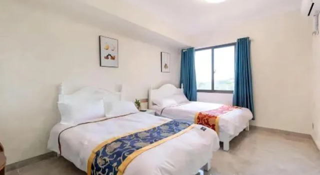 Люкс с 3 комнатами Dongshan Island Tinghai BBQ Homestay