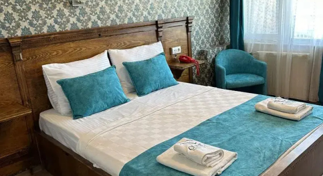 Семейный номер Standard с балконом и с видом на бассейн Cunda Basel hotel