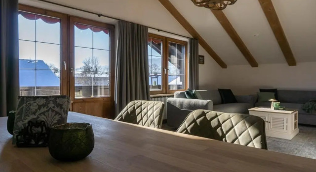 Апартаменты Sonnig, Balkon, Berge & im Herzen von Sonthofen