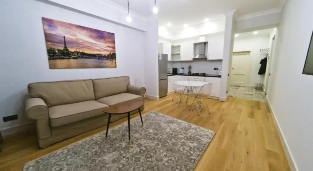 Appartement avec balcon Opera Apartments Almaty