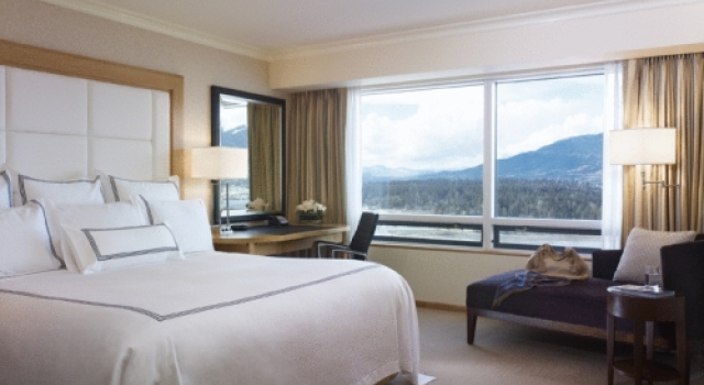 Двухместный клубный номер Standard с видом на гавань Pan Pacific Vancouver