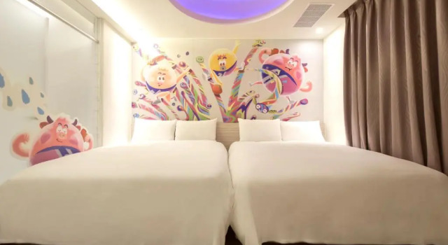 Luxo Família quarto Whoops Hotel