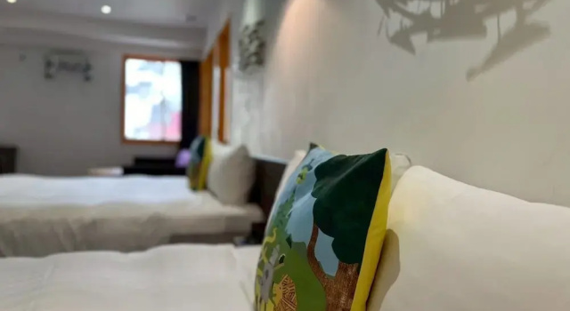 Четырёхместный семейный номер Standard Norway Forest Travel hotel 1 Taichung