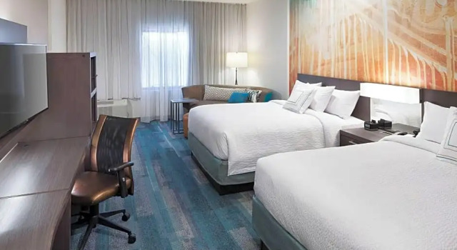 Номер Standard Courtyard by Marriott Fort Worth Historic Stockyards