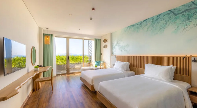 Двухместный полулюкс с балконом Bellerive Hoi An Resort and Spa