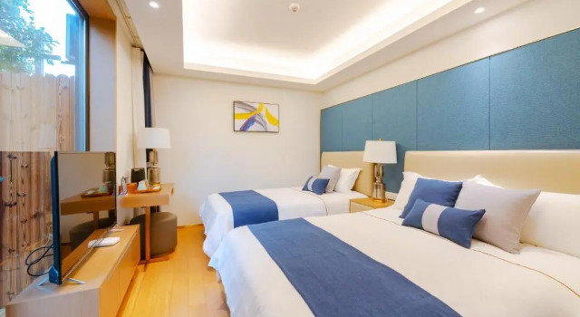 Семейный номер Standard с видом на сад Hangzhou Ziwei Boutique Homestay