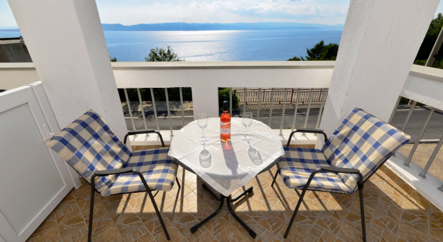 Studio apartment Via - 250 m from sea: SA2 Brela, Riviera Makarska, Забронировать Апартаменты/квартира Джардула 