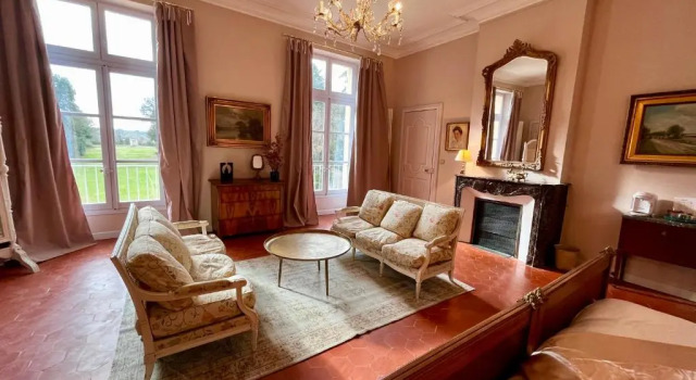 Двухместный номер Standard с видом на сад Chateau de Roquelune