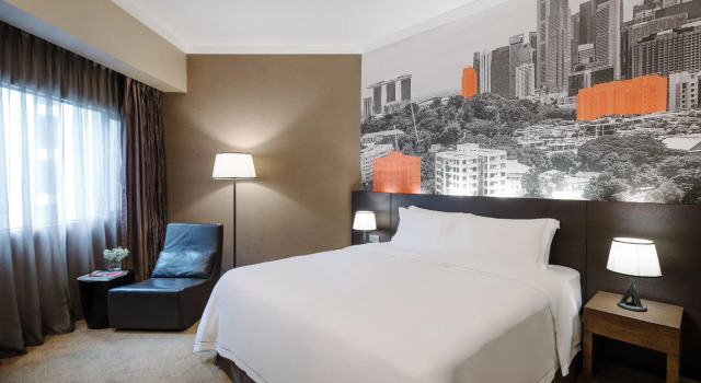 Deluxe Doppel Zimmer Pullman Singapore Orchard
