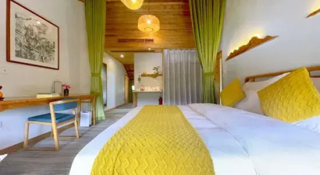 Двухместный люкс Wangwuyuan · Liusu Xiaozhu · Huangling Designer Homestay