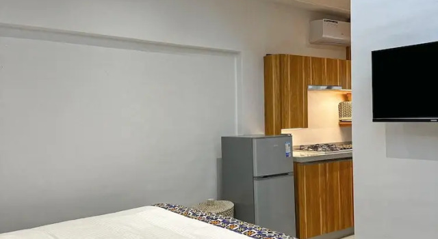Студия Comfort с балконом и с видом на город Klik Klak Appart Hotel