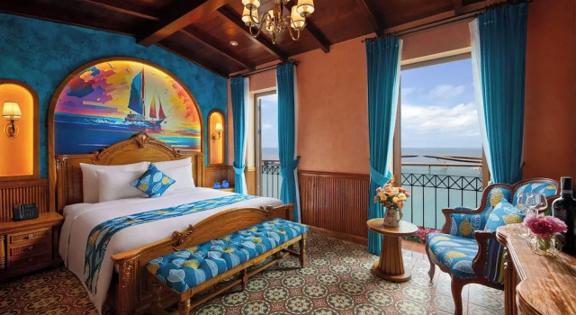 Двухместный номер Standard с балконом и с видом на океан Venice Hotel Phu Quoc