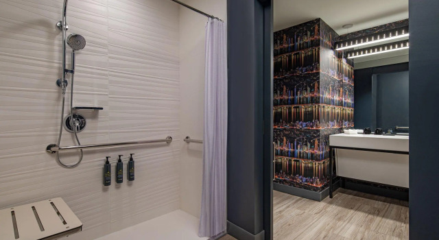 Двухместный номер Standard с видом на город Aloft by Marriott Providence Downtown