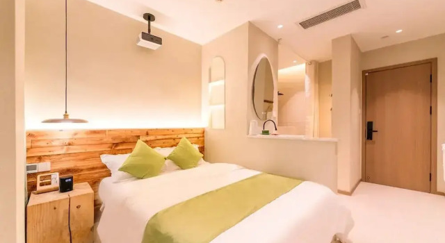 Номер Deluxe с видом на внутренний двор Luming Courtyard Private Villa - Xi'an Ancient City Bell Tower Branch