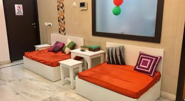 Кровать в общем номере A Sleepy Fox Hostel