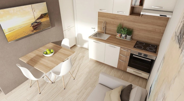 Двухместные апартаменты с видом на сад Apartments Villa Subic