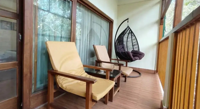 Habitación doble De lujo con balcón Resort Borgos