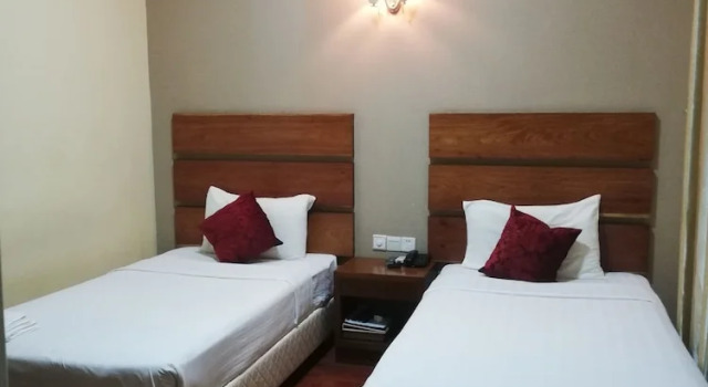 Camera doppia Superior 1 camera da letto con vista sulla città Royal Yadanarbon Hotel
