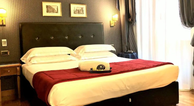 Superior- dobbelt værelse Hotel Manfredi Suite In Rome