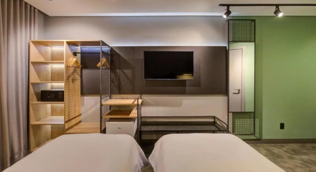 Двухместный номер Deluxe Slaviero Hotel Ponta Grossa