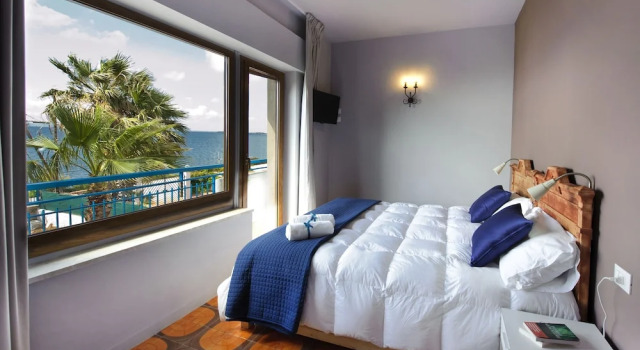 Номер Standard с балконом и с видом на море Relais Lo Stagnone