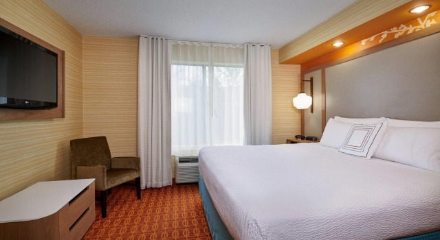 Двухместный люкс Fairfield Inn & Suites Detroit Farmington Hills