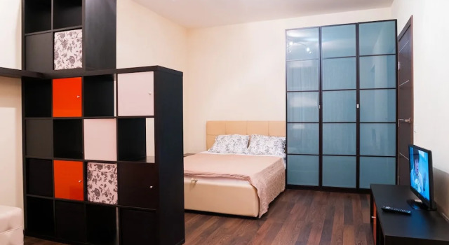 Apartment 203 on Pyatnitskoe shosse 21, Rezervovat Apartmán Hotely v SZAO Area s parkováním, Parkování