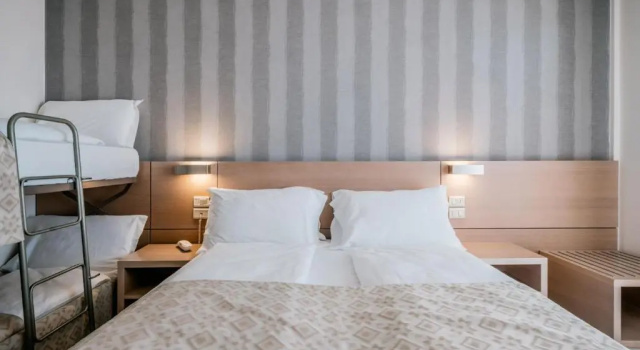 Четырёхместный номер Standard Hotel Europa Lignano
