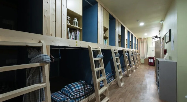 Кровать в общем номере (женский номер) Mukobaran Guesthouse - Hostel