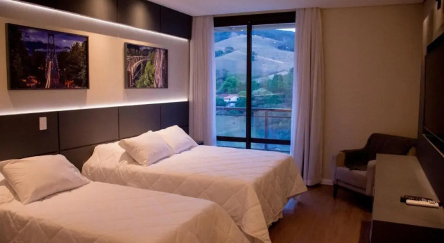 Семейный номер Deluxe Hotel Chalés Capitanias
