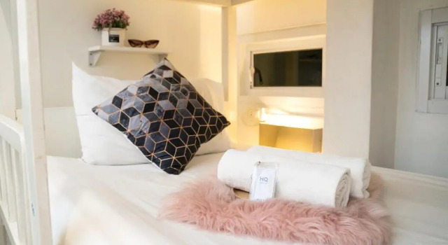 Кровать в общем номере (женский номер) HQ hostel Silom