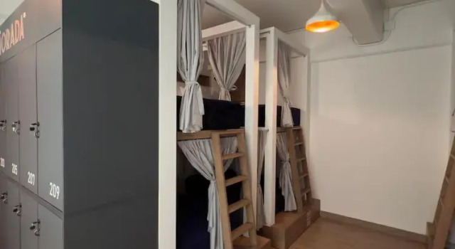 Кровать в общем номере (мужской номер) Hotel & hostal Morada