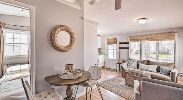 Коттедж c 1 комнатой Bright Belmar Cottage < Half Mi to Boardwalk!
