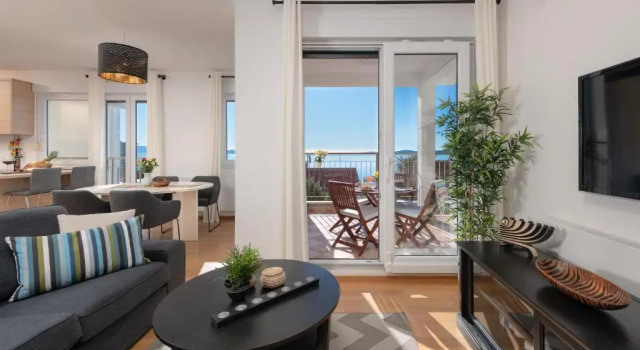Апартаменты с балконом и с видом на море Sun Spalato Hills
