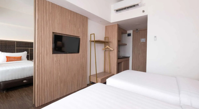 Deluxe double chambre avec balcon Bigland Bogor Hotel Powered by Archipelago