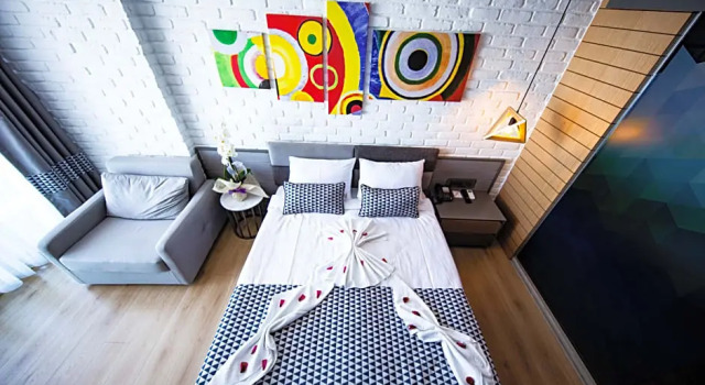Двухместный номер Deluxe с балконом Laren Family Hotel & Spa - Boutique Class