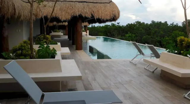 Апартаменты Jungle View 1 Br Apt With Great Infinity Pool